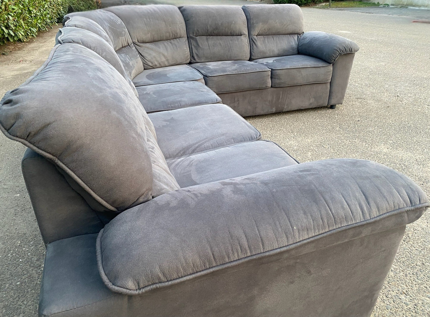 GRATIS LEVERING HEEL BENELUX + DACH Mooie Stoffen Hoekbank