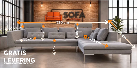 Montèl Tristan Taupe Hoekbank – Diepe Lounge Zit – Tijdloos Modern Design – Gratis Levering