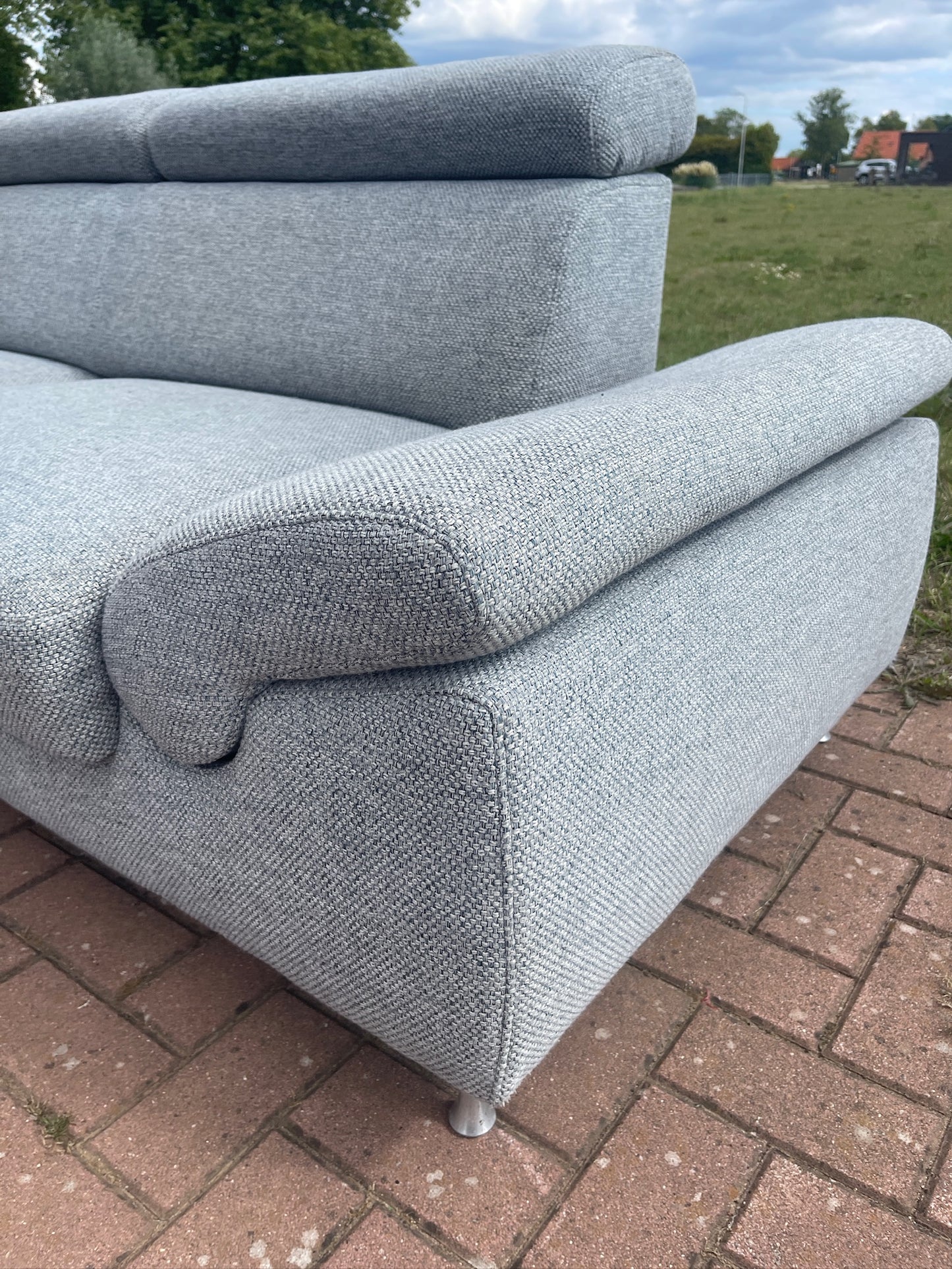 Montel Chicago stoffen 3-Zitsbank–Verstelbaar Comfort–Flexibel Lounge–Gratis Levering NL & BE