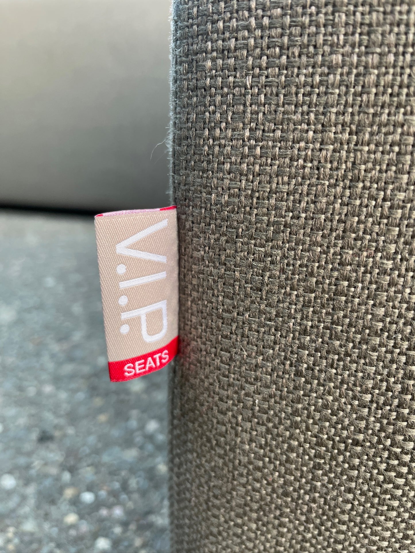 GRATIS LEVERING HEEL BENELUX + DACH Taupe VIP Seats 2x 2,5-zits Stoffen Bankstel