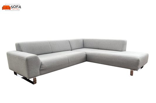 Montèl Viano Hoekbank–Grijze Lounge Hoekbank–Moderne Uitstraling–Gratis Levering