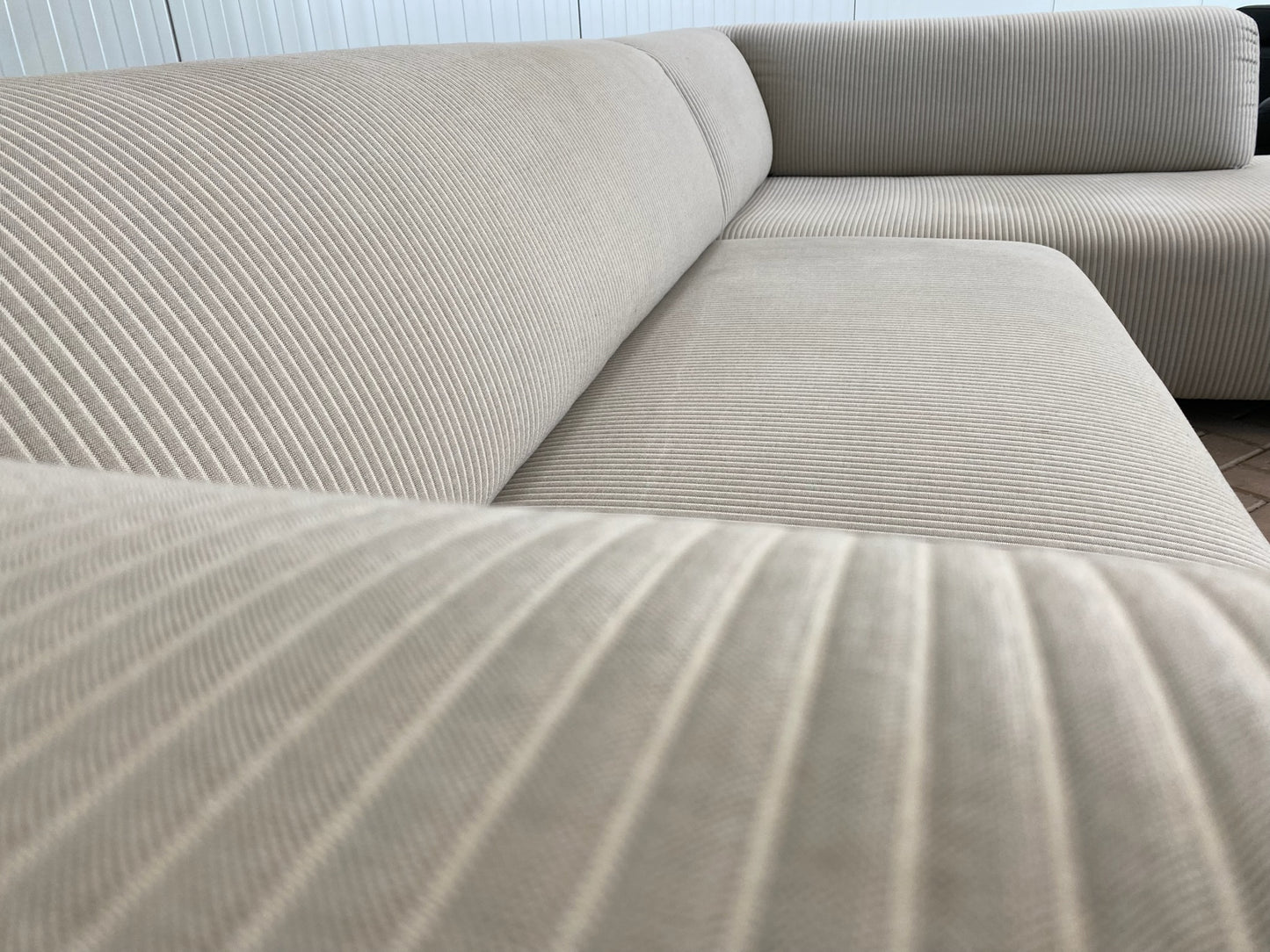Leolux Faya Lobi Design Hoekbank– Luxe Ribstof–Iconisch Nederlands Design–Gratis Levering