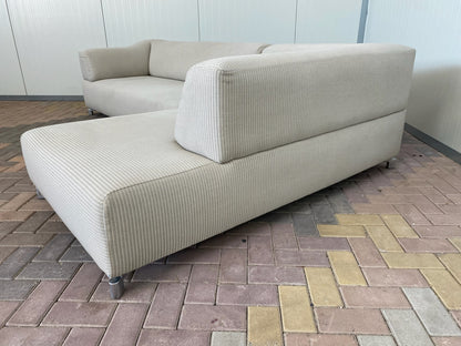 Leolux Faya Lobi Design Hoekbank– Luxe Ribstof–Iconisch Nederlands Design–Gratis Levering