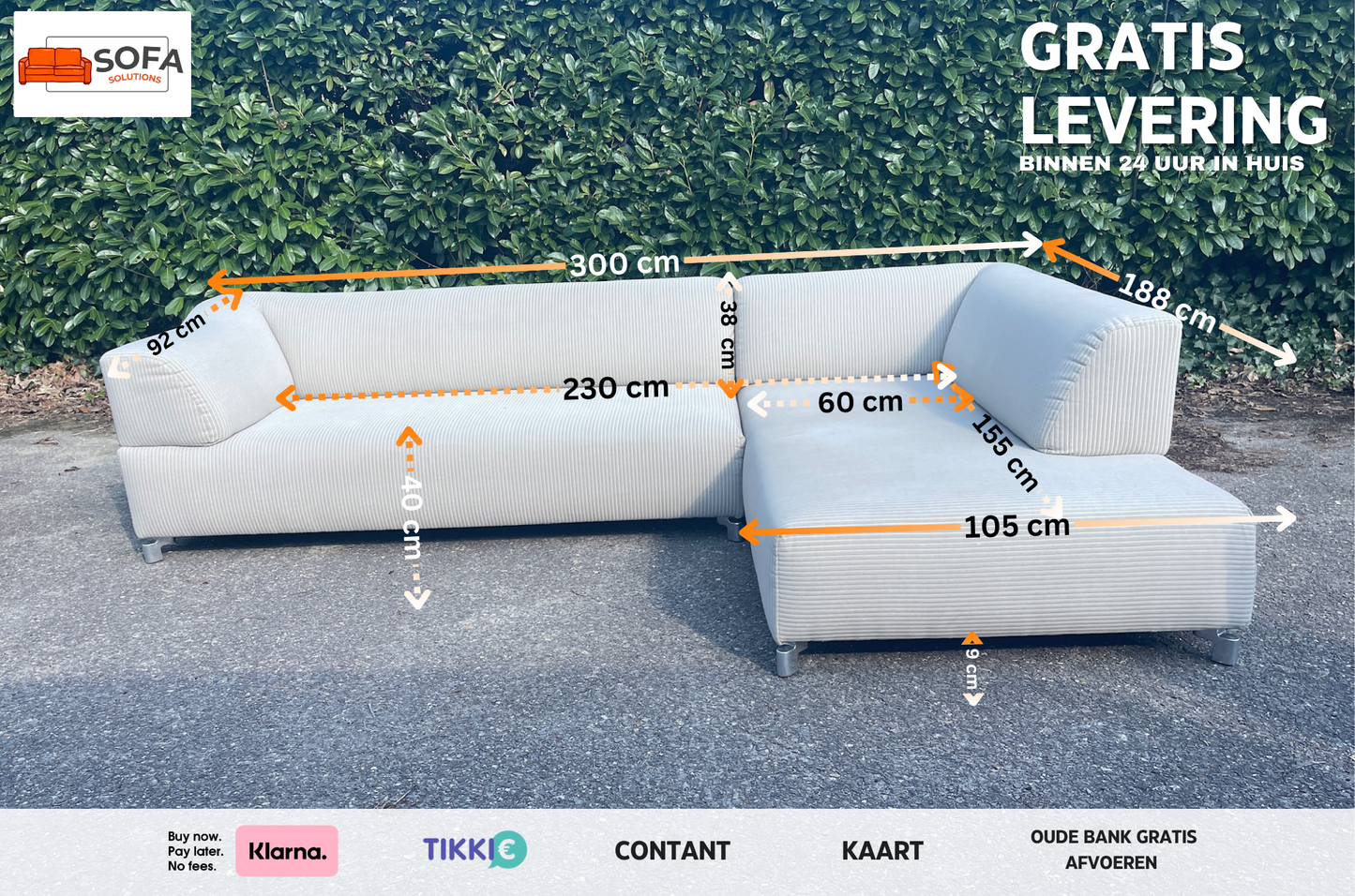 Leolux Faya Lobi Design Hoekbank– Luxe Ribstof–Iconisch Nederlands Design–Gratis Levering