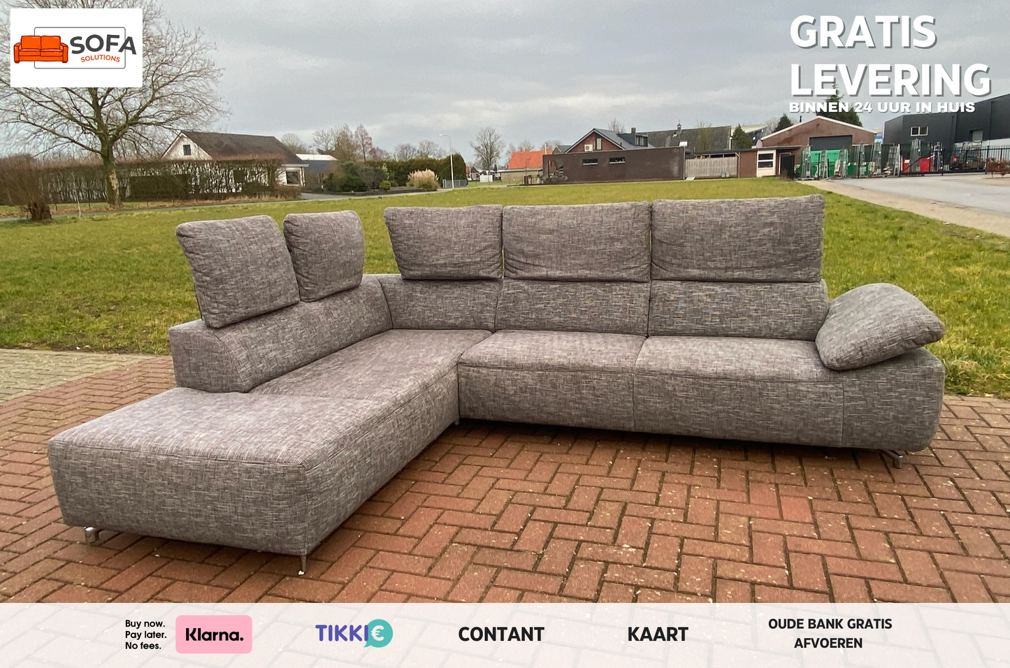 Montel Unique Stoffen Hoekbank – Ultiem Comfort & Moderne Elegantie – Gratis Bezorging NL & BE