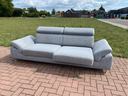 Montel Chicago stoffen 3-Zitsbank–Verstelbaar Comfort–Flexibel Lounge–Gratis Levering NL & BE