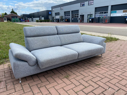 Montel Chicago stoffen 3-Zitsbank–Verstelbaar Comfort–Flexibel Lounge–Gratis Levering NL & BE