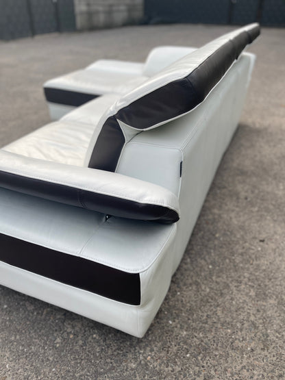 GRATIS LEVERING HEEL BENELUX + DACH Chateau d'Ax Echt Leer Hoekbank