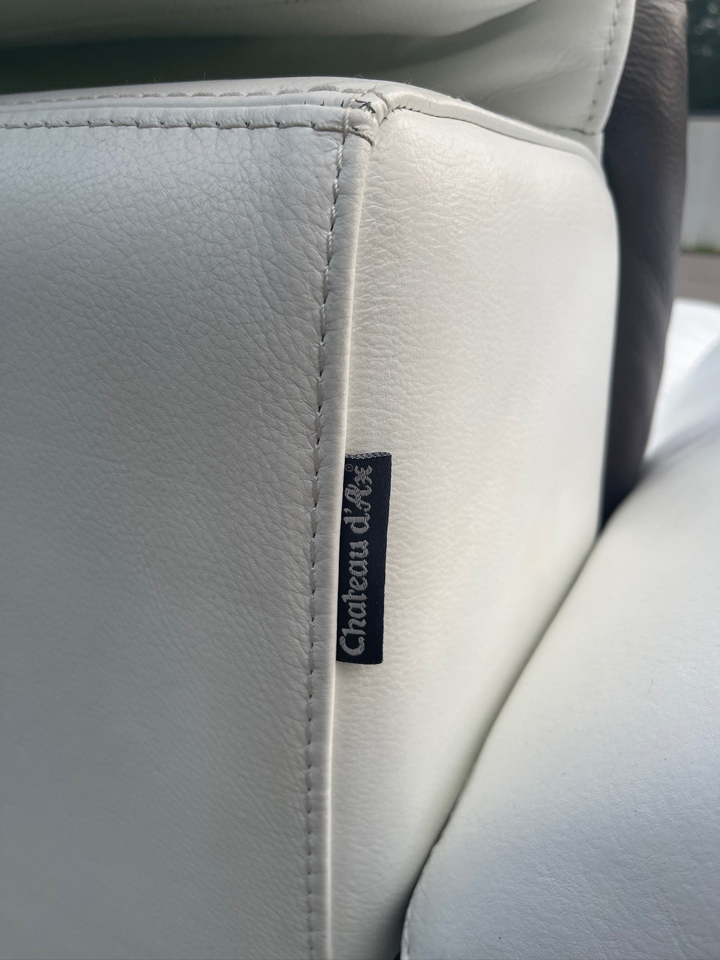 GRATIS LEVERING HEEL BENELUX + DACH Chateau d'Ax Echt Leer Hoekbank