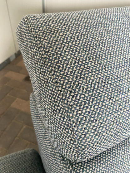 GRATIS LEVERING HEEL BENELUX + DACH Montel Grijze 3-zitsbank met Verstelbare Hoofdsteun