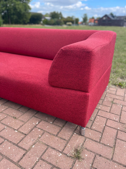 Leolux Faya Lobi hoekbank in het rood– Premium comfort en luxe design-Gratis Levering