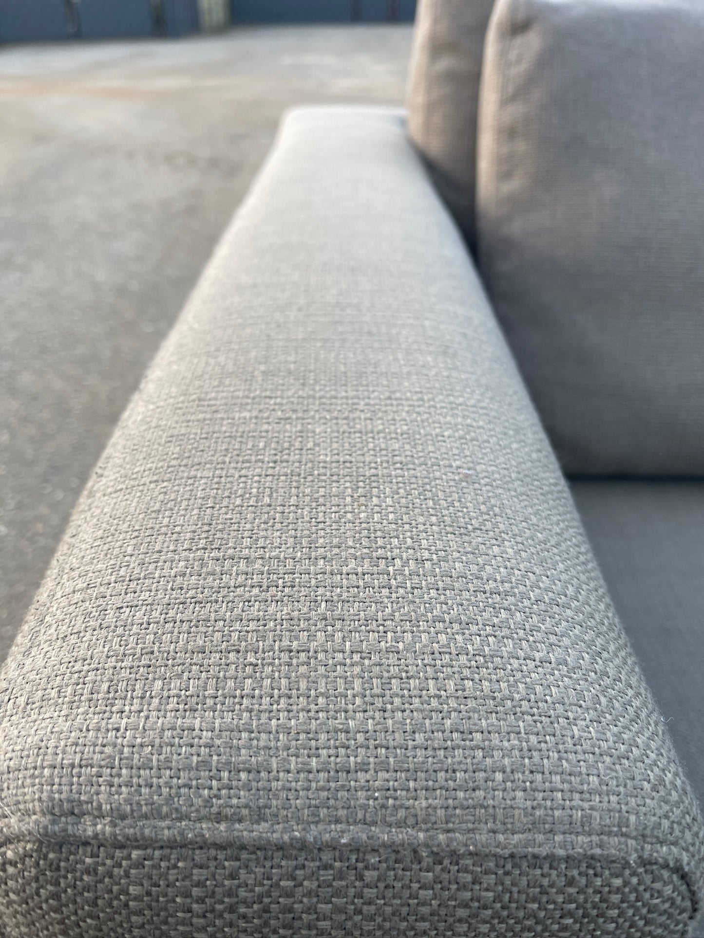 GRATIS LEVERING HEEL BENELUX + DACH Taupe VIP Seats 2x 2,5-zits Stoffen Bankstel