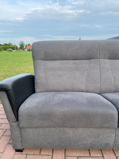 GRATIS LEVERING HEEL BENELUX + DACH 3 + 2,5 Zits Antraciet Verstelbare Bankstel