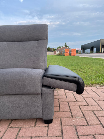 GRATIS LEVERING HEEL BENELUX + DACH 3 + 2,5 Zits Antraciet Verstelbare Bankstel