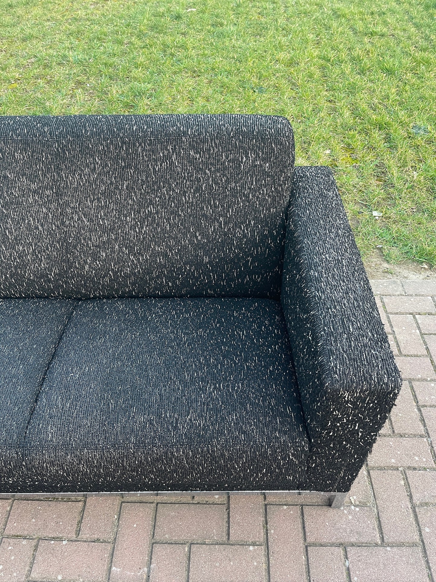 GRATIS LEVERING HEEL BENELUX + DACH Mooi Montel Stoffen Hoekbank