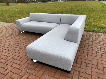 Montel Grijze Stoffen Hoekbank – Ruim loungecomfort – Modern & stijlvol – Gratis Levering NL & BE