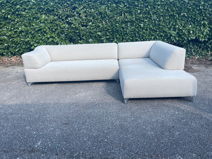 Leolux Faya Lobi Design Hoekbank– Luxe Ribstof–Iconisch Nederlands Design–Gratis Levering