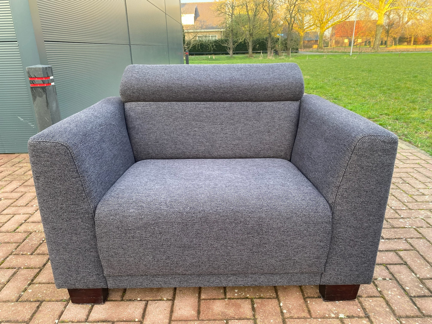 Montèl Donkergrijs Bankstel–Verstelbaar Comfort–Gratis Levering