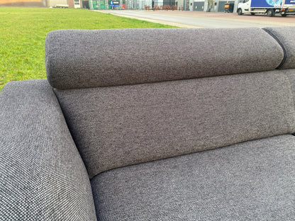 Montèl Donkergrijs Bankstel–Verstelbaar Comfort–Gratis Levering