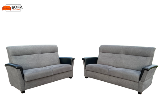 GRATIS LEVERING HEEL BENELUX + DACH 3 + 2,5 Zits Antraciet Verstelbare Bankstel