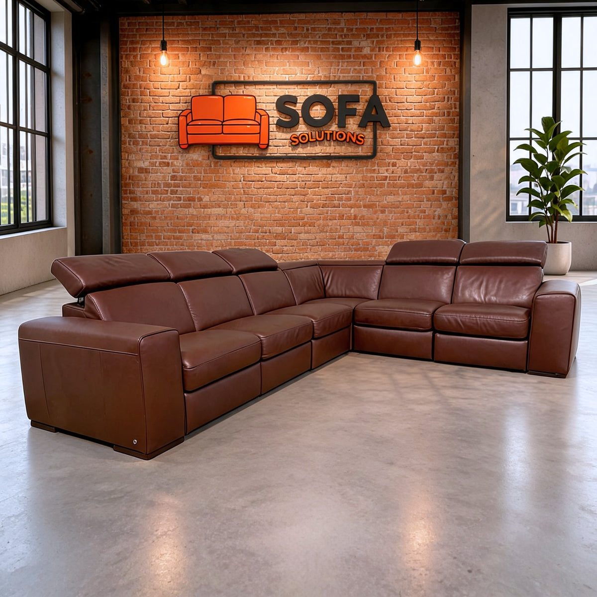 Natuzzi Editions B760 Leren Relax Hoekbank – Verstelbare Hoofdsteunen – Hoogwaardig Volnerfleer – Gratis Levering NL & BE