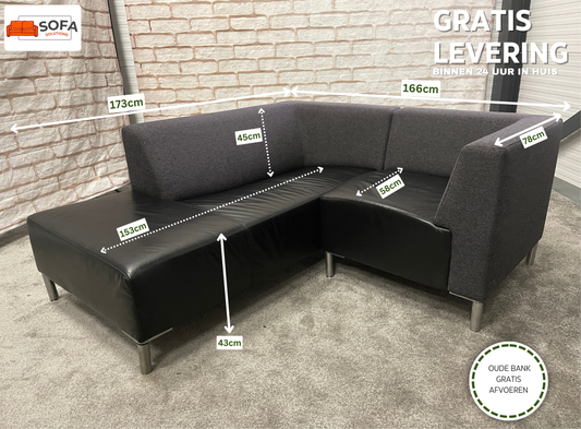 GRATIS LEVERING HEEL BENELUX + DACH Montel Elementen Hoekbank